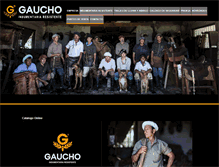 Tablet Screenshot of gauchoargentina.com